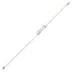 Pearl Embrace Silver Chain Bracelet | 925 Bracelet for women