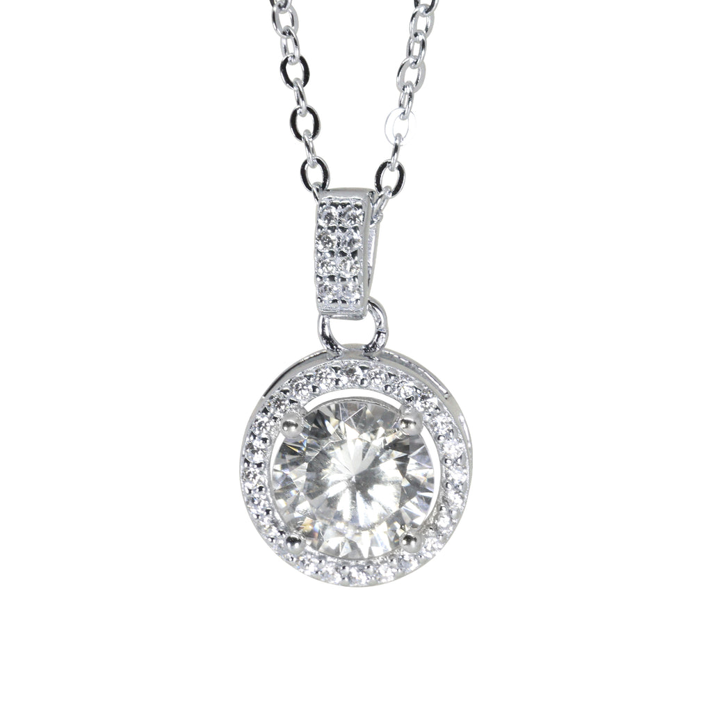 Infinite Love Halo Silver Pendant | 925 Silver Pendant