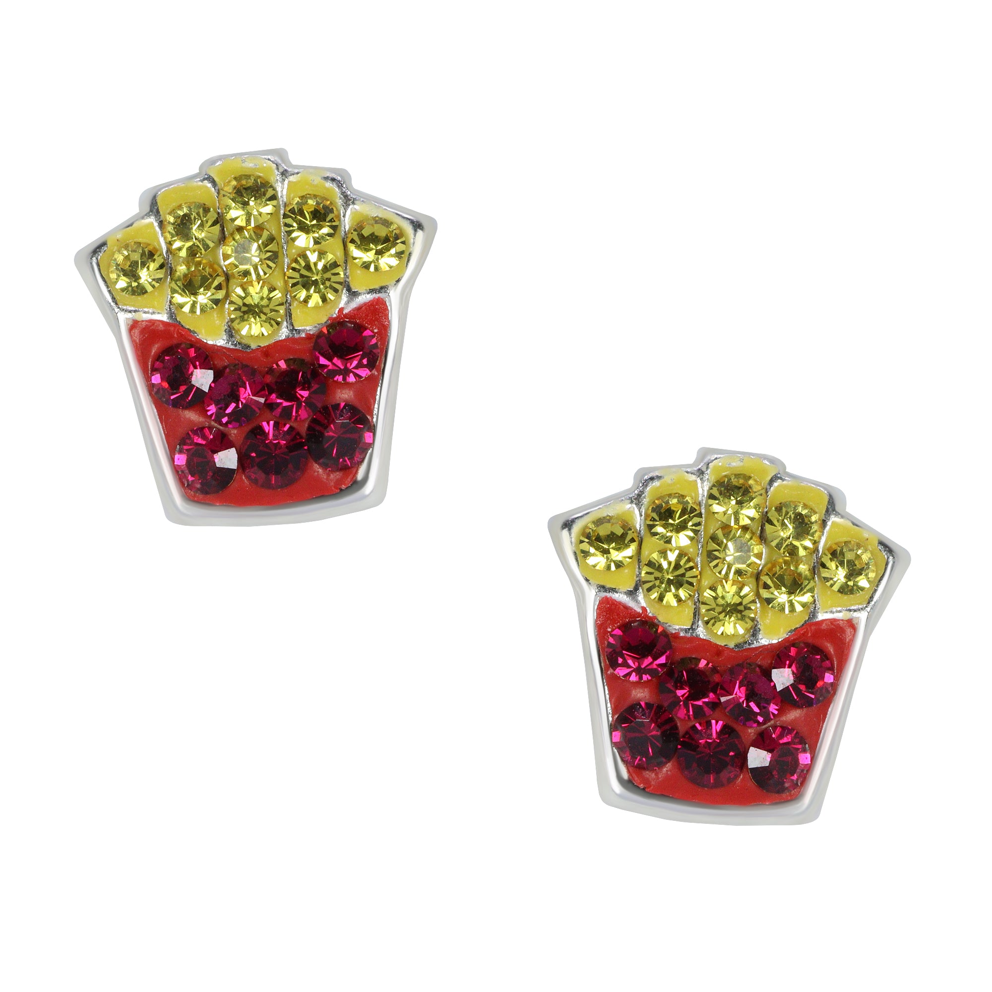 Popcorn Princess Tiny Jewelry Silver Set | Silver Jewellery For Kids