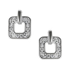 Sweet Little Frame Silver Earrings | Silver Jewellery for Women