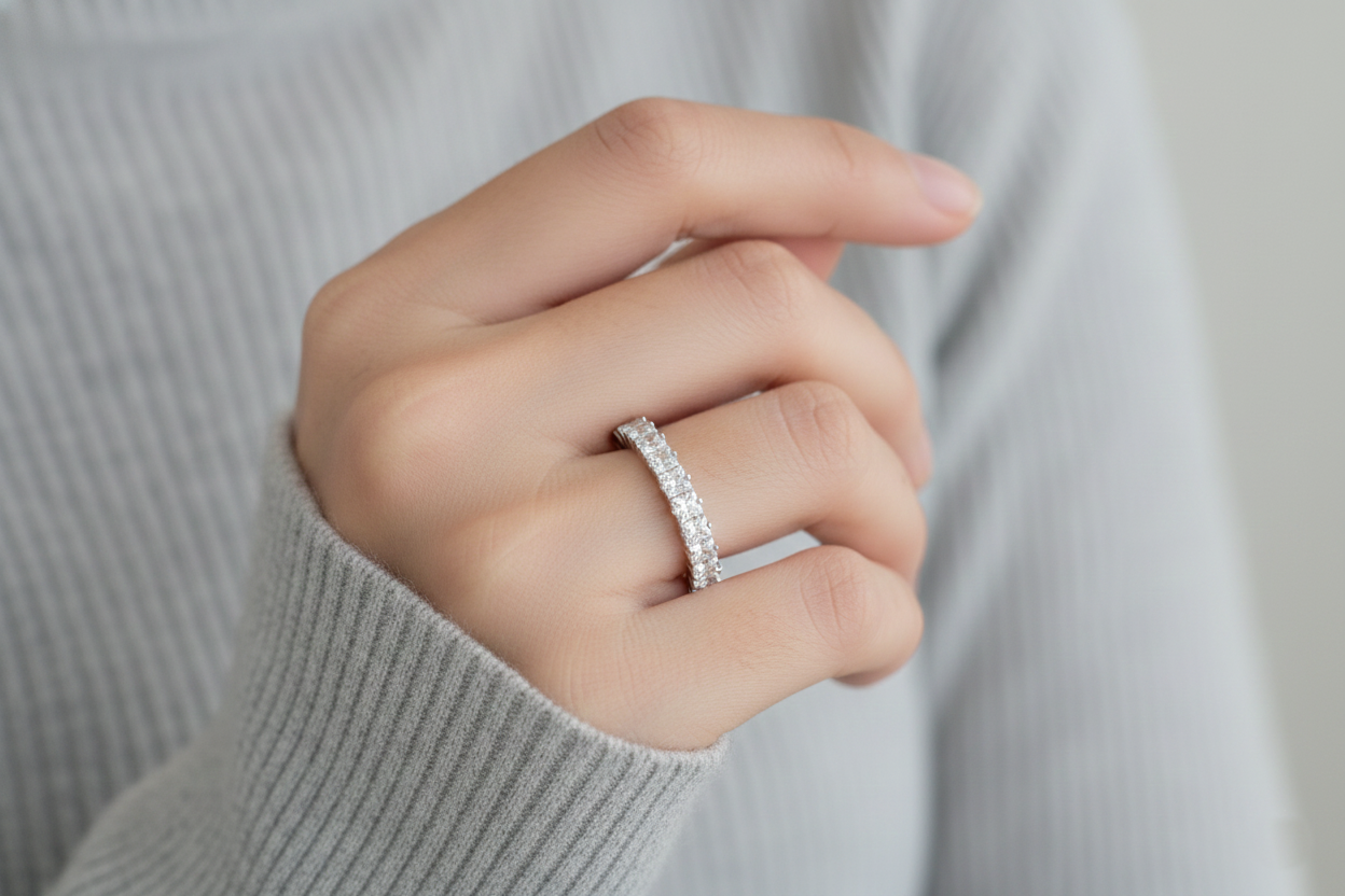 Pure 925 Silver Forever Band