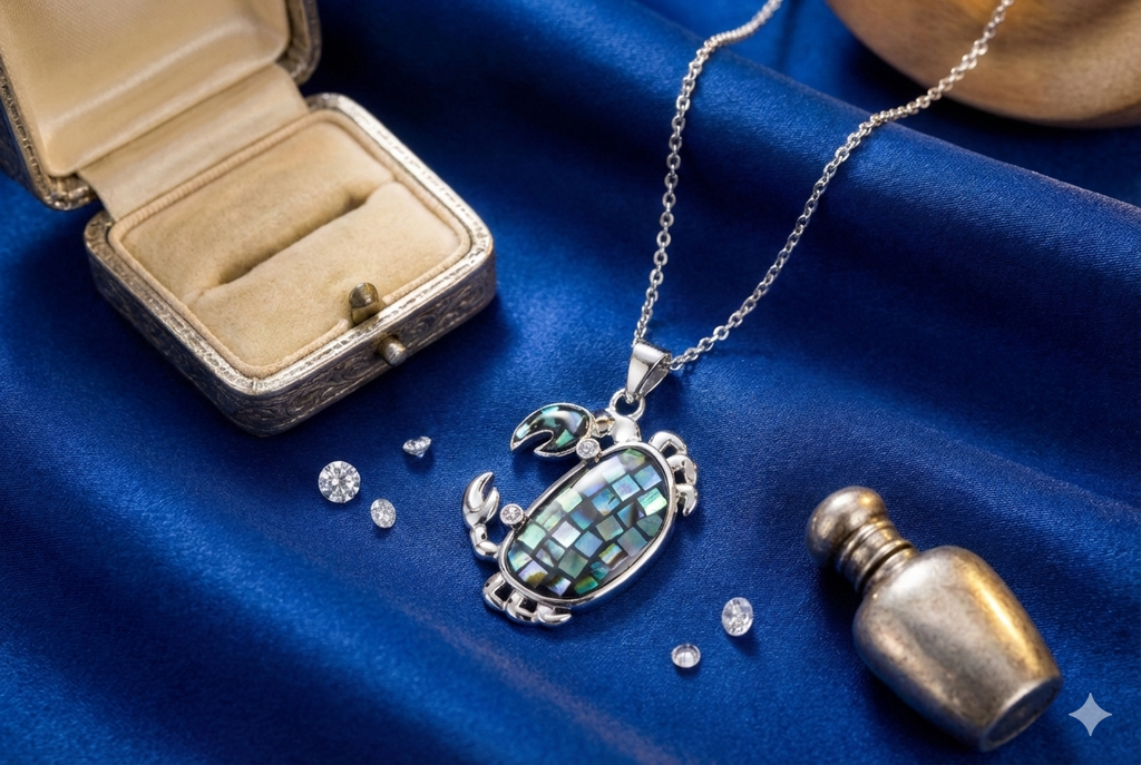 Coastal Cutie Crab Pendant