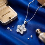 Silver Whisper Flower Pendant | Silver Jewellery For Women | Jewellery For Women