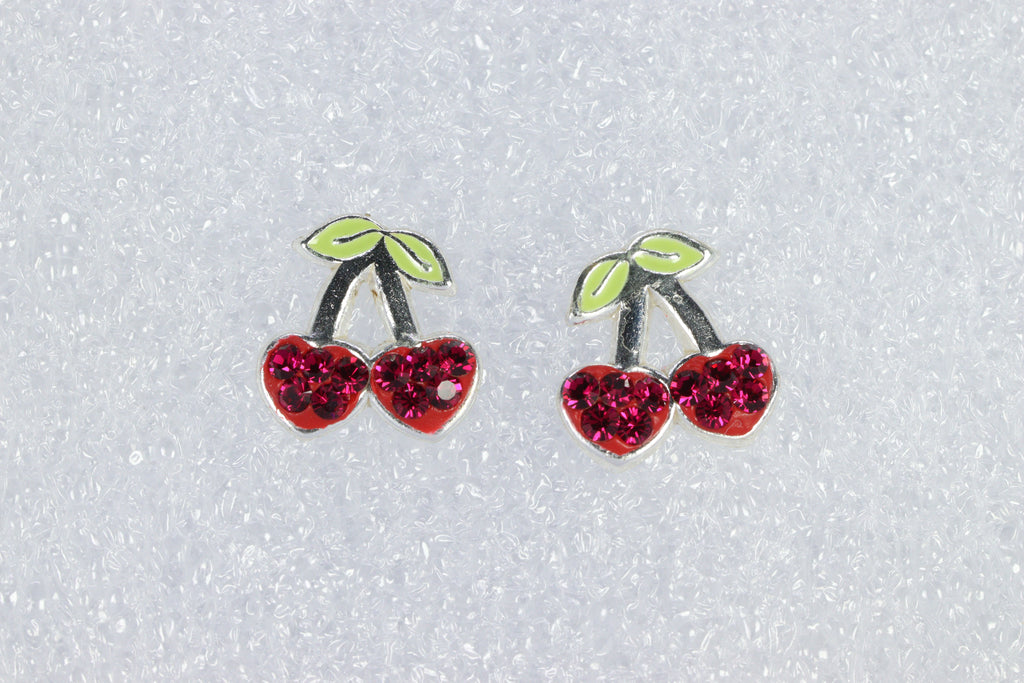 Twinkly Tiny Cherry Silver Set