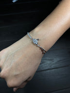 Sweet Glide Swan Silver Bracelet