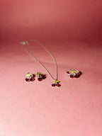 Twinkly Tiny Cherry Silver Set