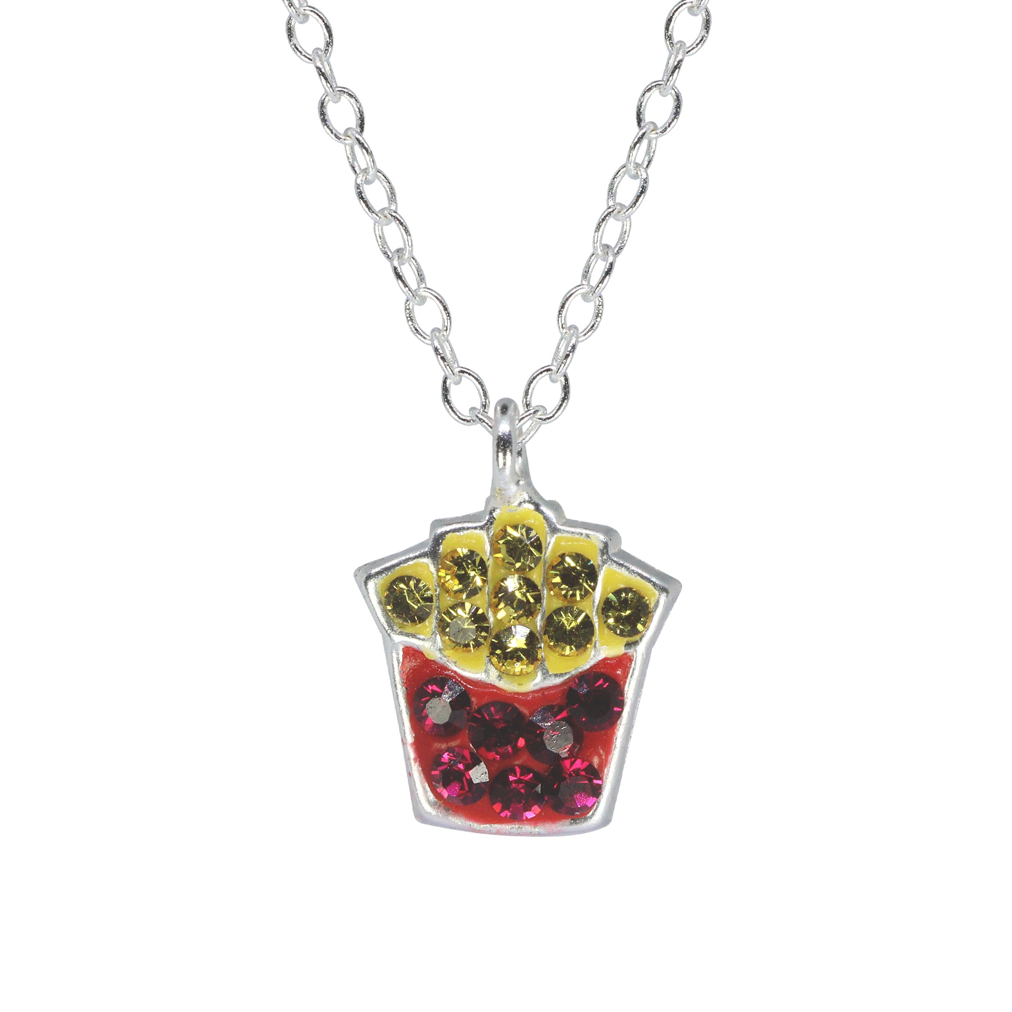 Popcorn Princess Tiny Jewelry Silver Set | Silver Jewellery For Kids