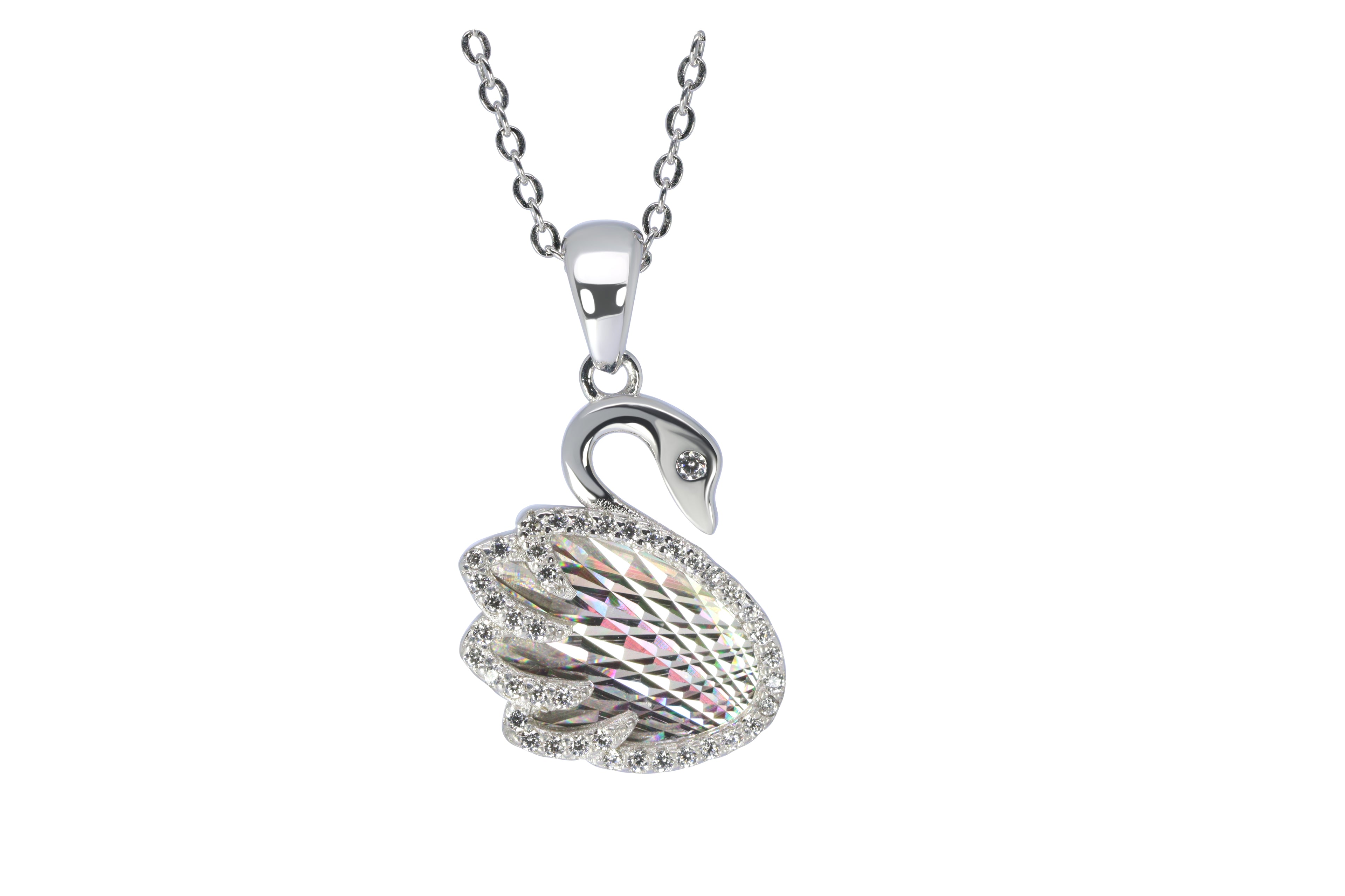 My Little Majestic Swan Charm | Silver Jewellery For Women