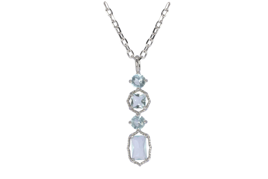 The Waterfall of Light Silver Pendant